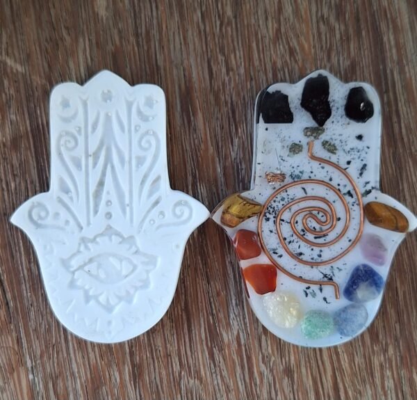 Decorativo Mão De Fátima Branco