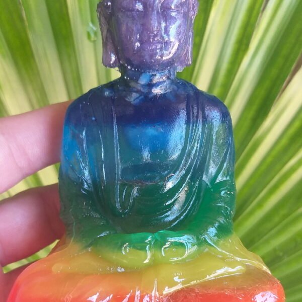 Buda 7 Chakras - Orgonite -Meditação-Reiki-Mesa Radiônica