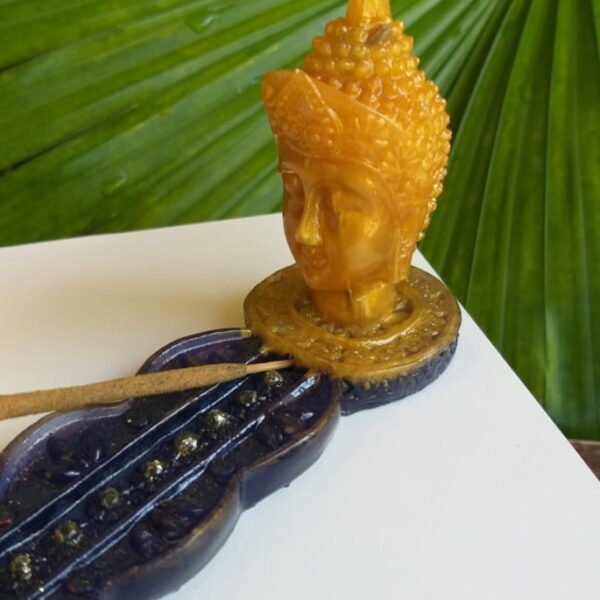 Incensário com Cabeça de Buda