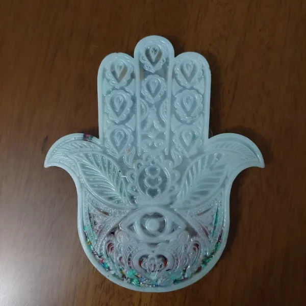 Mão de Fátima/mão de Hamsá de Mesa ou para Pendurar - Imagem 2