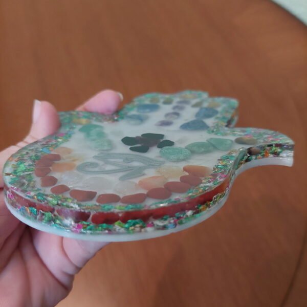 Mão de Fátima/mão de Hamsá de Mesa ou para Pendurar - Imagem 3